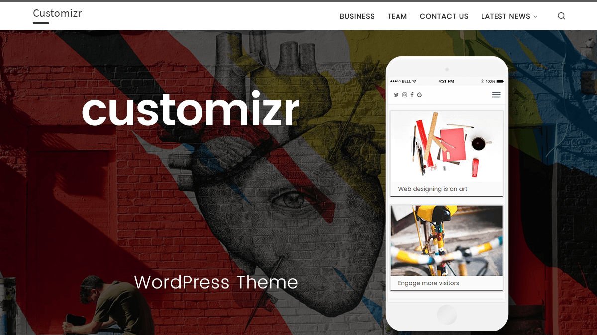 customizr wordpress theme