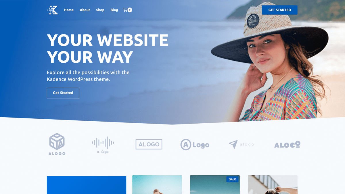 kadence wordpress theme