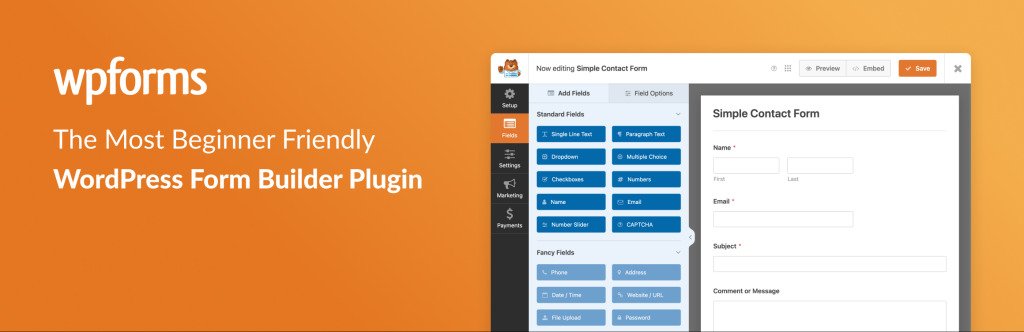 wpforms plugin